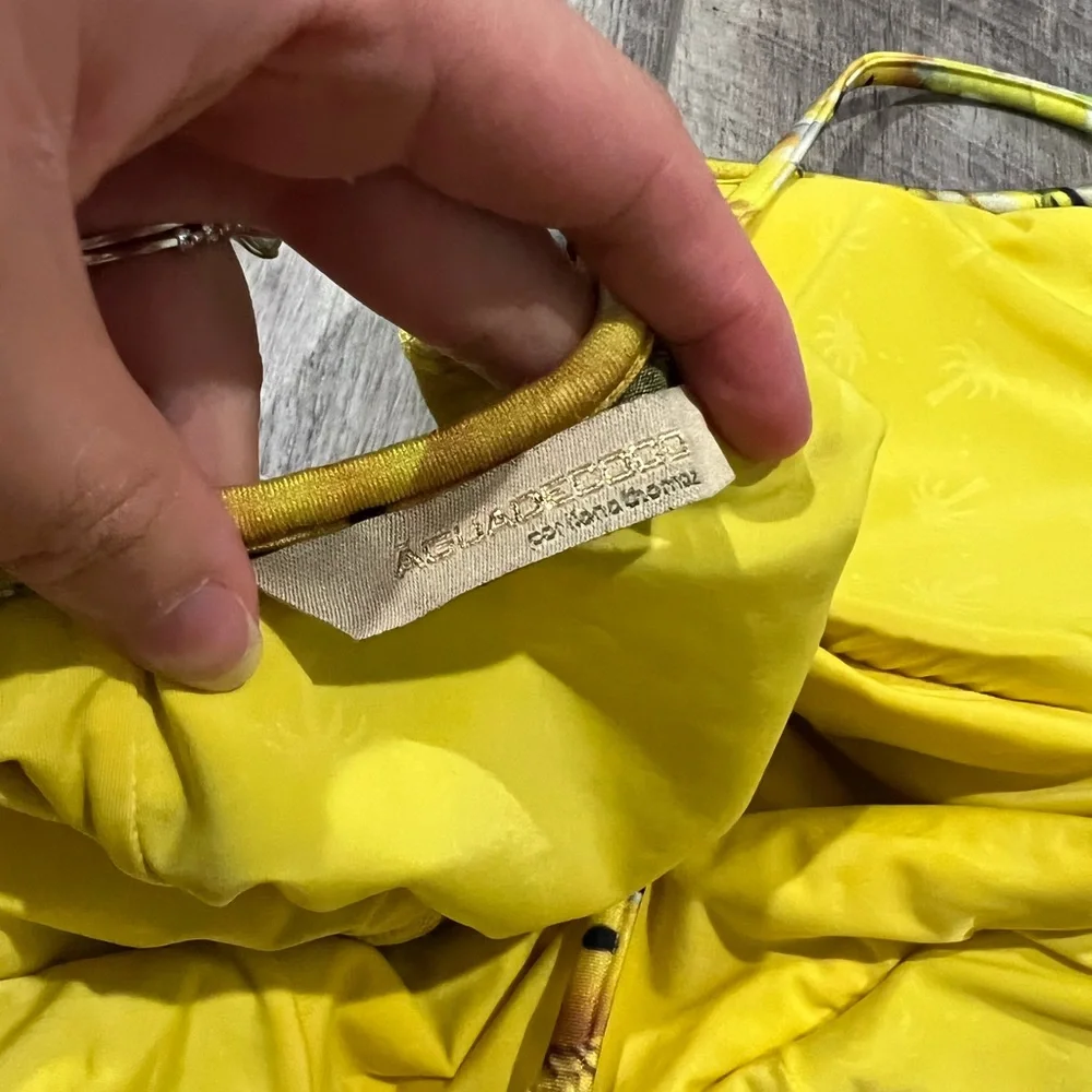 Aqua De Coco Yellow‎ One Piece Swimsuit